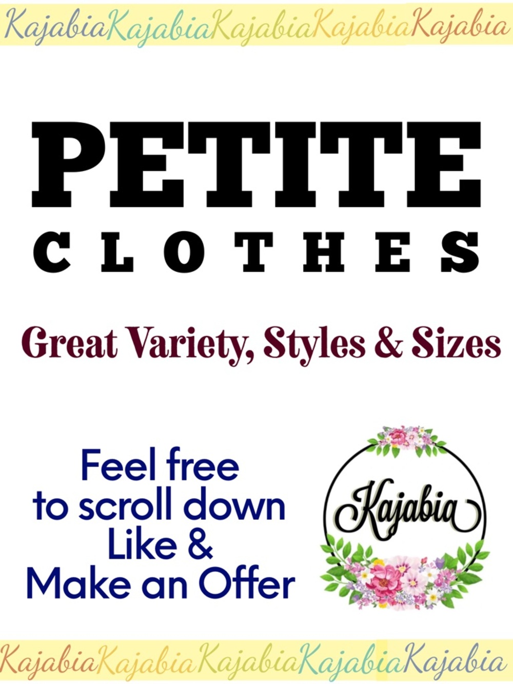 Petites Clothes Variety